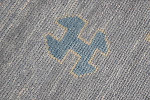 9x12 Modern Oushak Area Rug