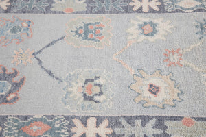 3x17 Modern Oushak Area Tulu Rug