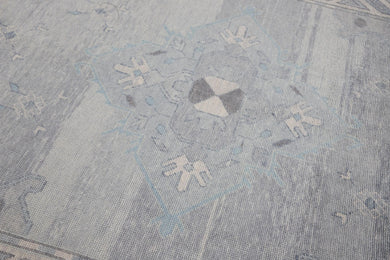 7x10 Modern Oushak Area Rug