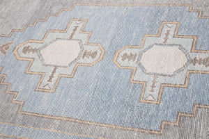 3x14 Modern Oushak Area Runner Rug