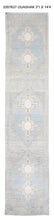 3x14 Modern Oushak Area Runner Rug