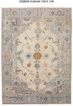 11x15 Modern Oushak Area Rug