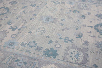 9x11 Modern Oushak Area Rug