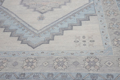 6x10 Modern Oushak Area Rug