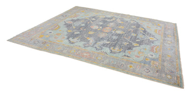 8x9 Modern Oushak Area Rug