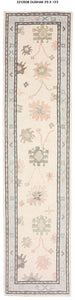 3x13 Modern Oushak Area Runner Rug