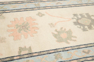 3x13 Modern Oushak Area Runner Rug