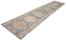3x16 Modern Oushak Area Runner Rug