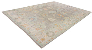 9x12 Modern Oushak Area Rug