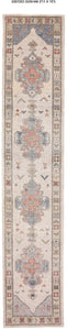 3x15 Modern Oushak Area Runner Rug