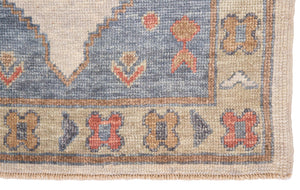 3x15 Modern Oushak Area Runner Rug