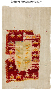 4x7 Old & Vintage Turkish Area Rug