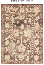 6x8 Modern Oushak Area Rug