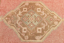 4x8 Blush Vintage Turkish Area Rug