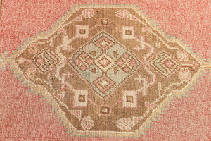 4x8 Blush Vintage Turkish Area Rug