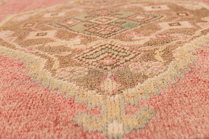 4x8 Blush Vintage Turkish Area Rug