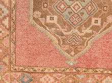 4x8 Blush Vintage Turkish Area Rug