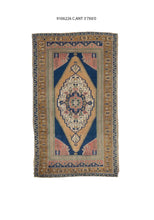 4x6 Old & Vintage Turkish Area Rug