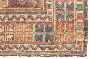 4x6 Old & Vintage Turkish Area Rug