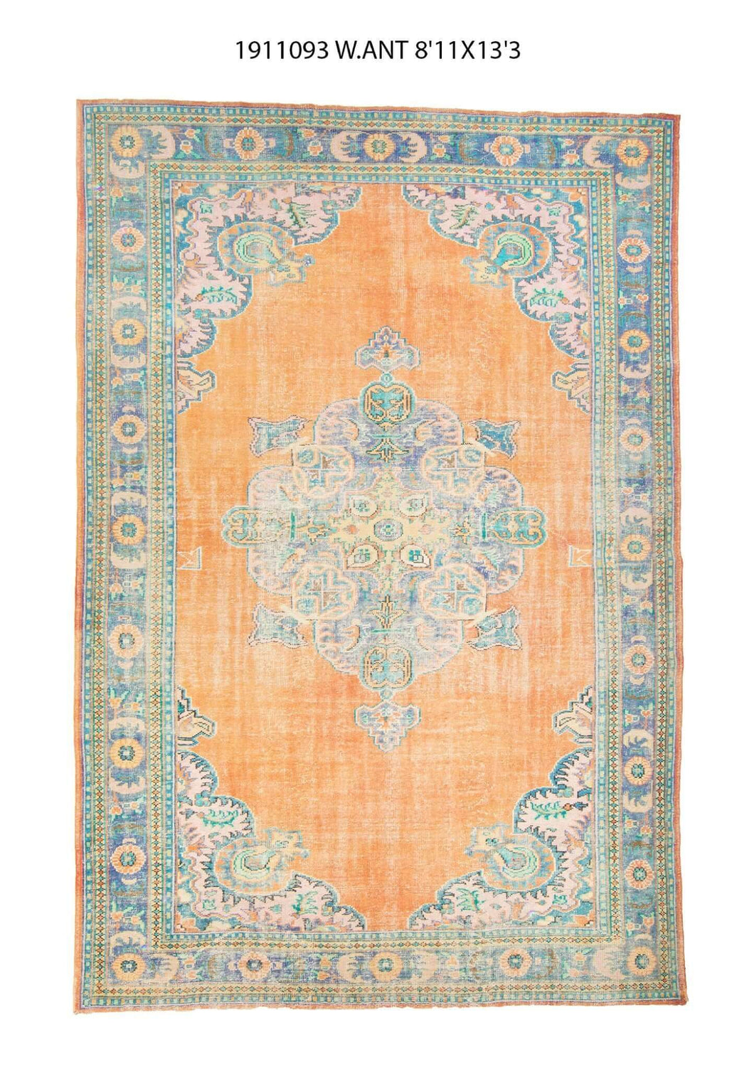 10x13 Old & Vintage Turkish Area Rug-turkish_rugs-oriental_rugs-kilim_rugs-oushak_rugs