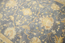 10x14 Blue Modern Oushak Area Rug-turkish_rugs-oriental_rugs-kilim_rugs-oushak_rugs