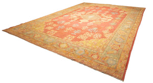 13x18 Old & Vintage Oushak Area Rug-turkish_rugs-oriental_rugs-kilim_rugs-oushak_rugs
