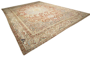 14x19 Old & Vintage Turkish Area Rug-turkish_rugs-oriental_rugs-kilim_rugs-oushak_rugs