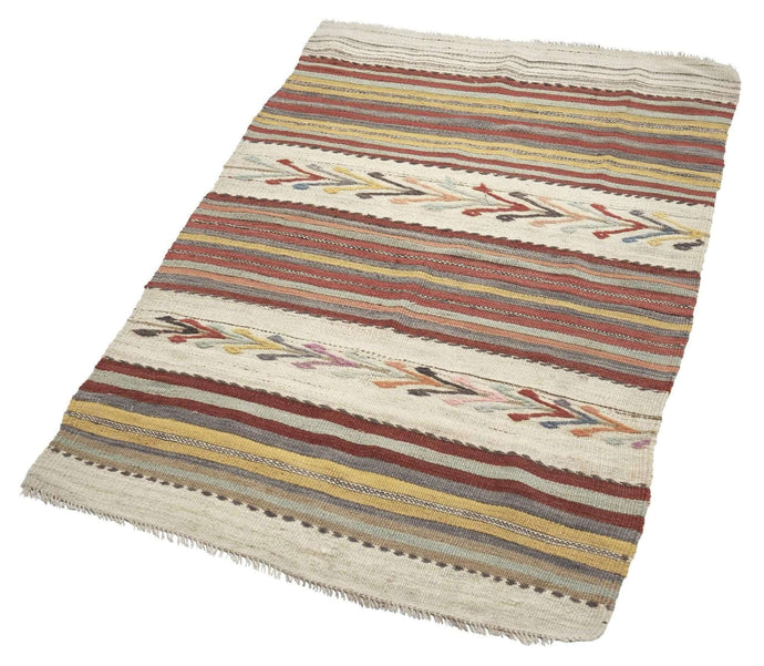2x4 Colorful Old & Vintage Turkish Area Rug-turkish_rugs-oriental_rugs-kilim_rugs-oushak_rugs