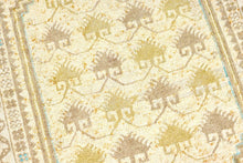 2x4 Wheat & Chartreuse Soft Old & Vintage Turkish Area Rug-turkish_rugs-oriental_rugs-kilim_rugs-oushak_rugs