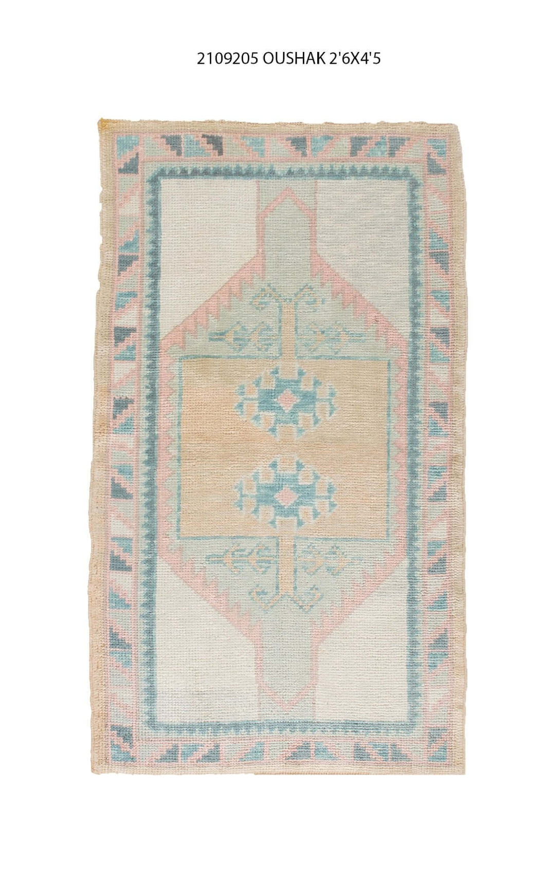 2x5 Modern Oushak Area Rug