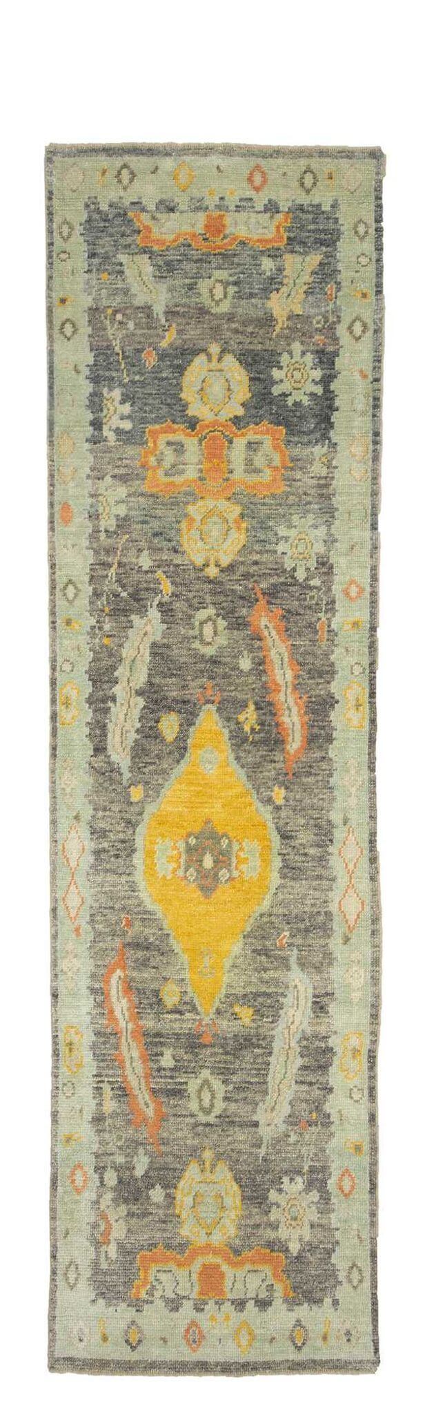 3x10 Modern Turkish Oushak Area Runner-turkish_rugs-oriental_rugs-kilim_rugs-oushak_rugs