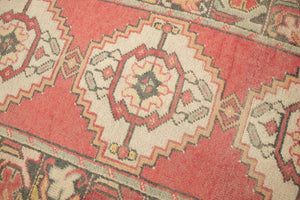 3x10 Red Vintage Turkish Runner Rug-turkish_rugs-oriental_rugs-kilim_rugs-oushak_rugs