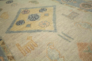 3x11 Modern Turkish Oushak Area Runer-turkish_rugs-oriental_rugs-kilim_rugs-oushak_rugs