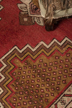 3x11 Red Vintage Turkish Runner Rug-turkish_rugs-oriental_rugs-kilim_rugs-oushak_rugs