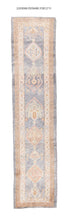 3x13 Modern Oushak Area Runner Rug