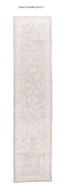 3x13 Modern Oushak Area Runner Rug