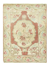 3x4 Indian Red & Aqua Green Colorful Old & Vintage Turkish Area Rug-turkish_rugs-oriental_rugs-kilim_rugs-oushak_rugs