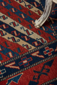 3x5 Red Vintage Turkish Area Rug-turkish_rugs-oriental_rugs-kilim_rugs-oushak_rugs