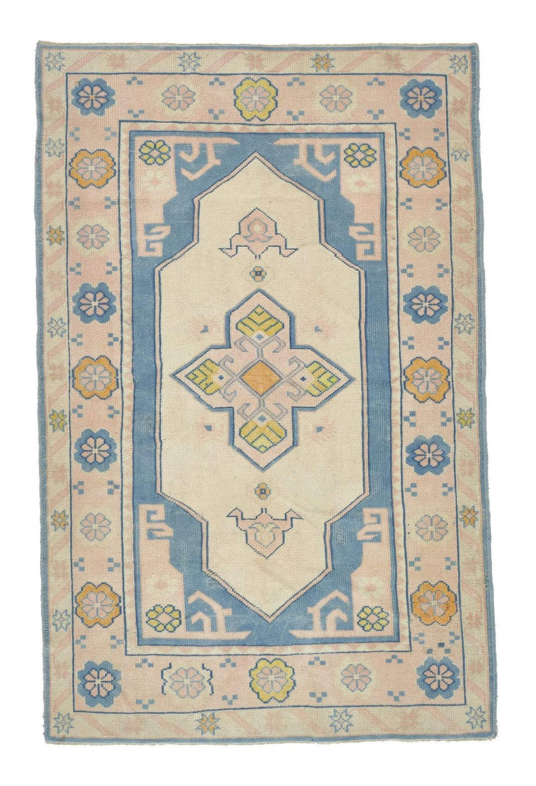 3x6 Colorful Old & Vintage Turkish Area Rug-turkish_rugs-oriental_rugs-kilim_rugs-oushak_rugs