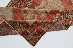 3x6 Red Vintage Turkish Area Rug-turkish_rugs-oriental_rugs-kilim_rugs-oushak_rugs