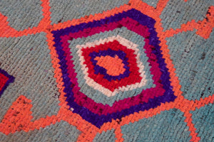 3x7 Old & Vintage Turkish Area Runner Rug