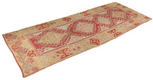 3x8 Red Vintage Turkish Runner Rug-turkish_rugs-oriental_rugs-kilim_rugs-oushak_rugs