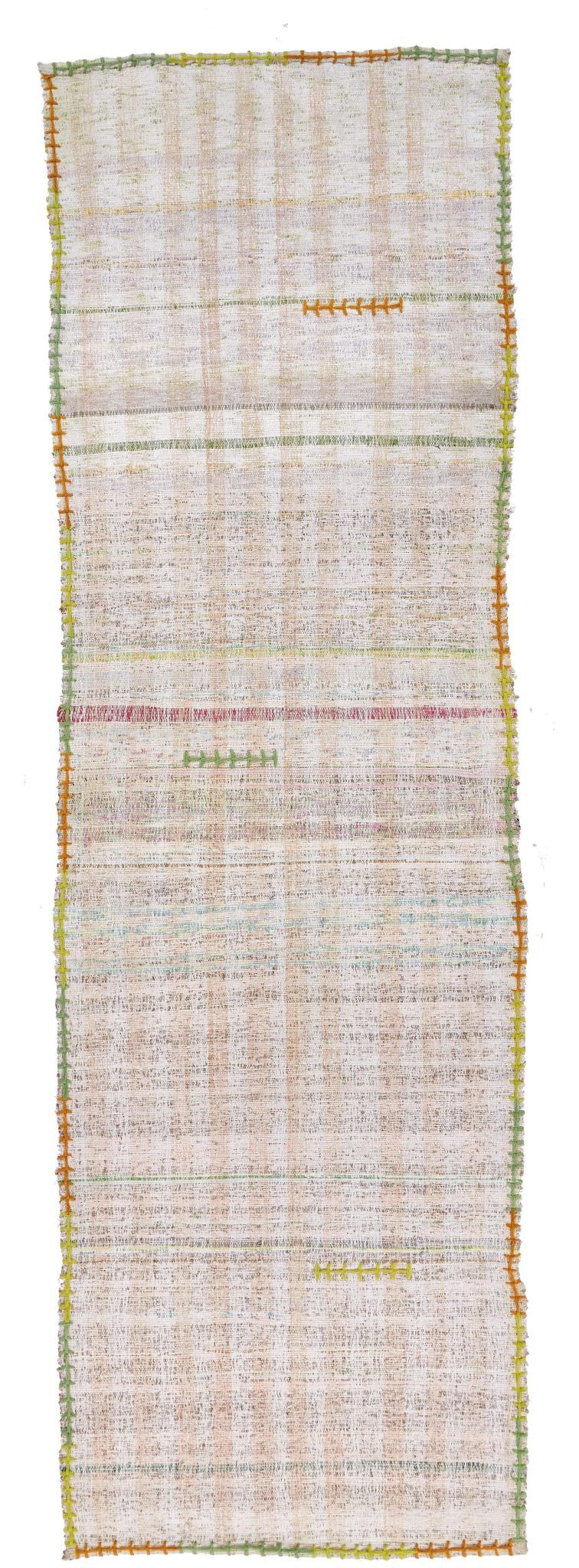 3x9 Colorful Vintage Turkish Runner Rug-turkish_rugs-oriental_rugs-kilim_rugs-oushak_rugs