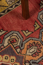 3x9 Red Old & Vintage Turkish Runner Rug-turkish_rugs-oriental_rugs-kilim_rugs-oushak_rugs