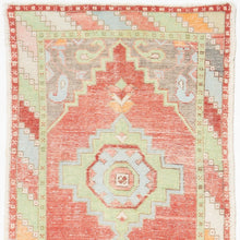 3x9 Red Vintage Turkish Runner Rug-turkish_rugs-oriental_rugs-kilim_rugs-oushak_rugs