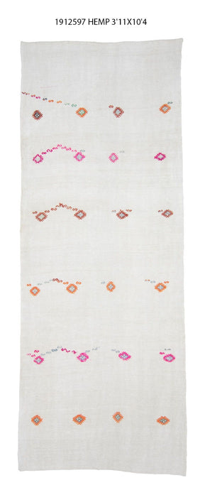 4x10 Old & Vintage Turkish Area Runner Rug-turkish_rugs-oriental_rugs-kilim_rugs-oushak_rugs