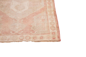 4x11 Old& Vintage Turkish Area Runner Rug