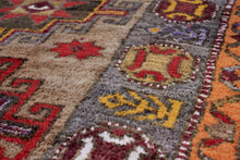 4x13 Colorful Old & Vintage Turkish Area Rug-turkish_rugs-oriental_rugs-kilim_rugs-oushak_rugs