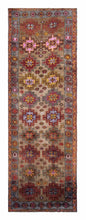 4x13 Colorful Old & Vintage Turkish Area Rug-turkish_rugs-oriental_rugs-kilim_rugs-oushak_rugs