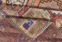 4x13 Colorful Old & Vintage Turkish Runner Rug-turkish_rugs-oriental_rugs-kilim_rugs-oushak_rugs